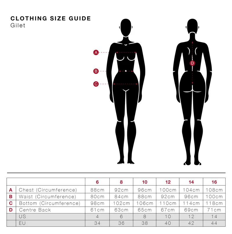 LeMieux Long Jacket Sizing